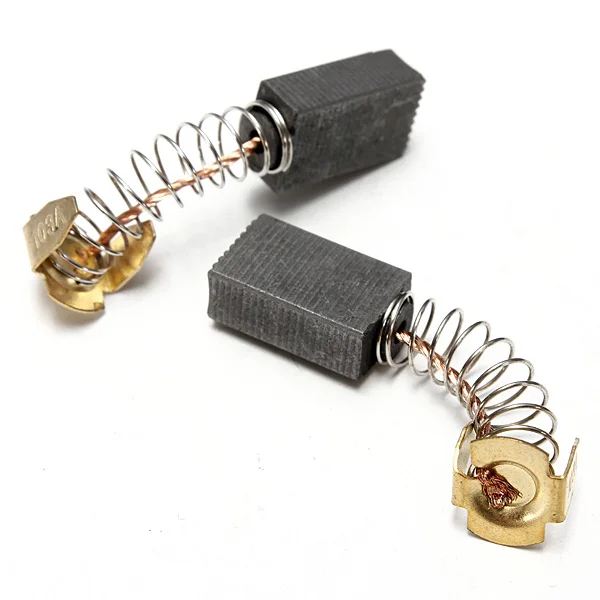 2pcs 15mm x 10mm x 6mm Carbon Brushes for Generic Electric Motor