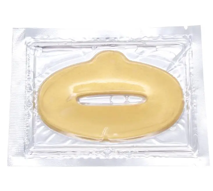 10 пар NEUTRIHERBS 24K Золотая коллагеновая маска для губ Отшелушивающий увлажняющий крем для губ против морщин розовый Уход за губами - Цвет: lip mask