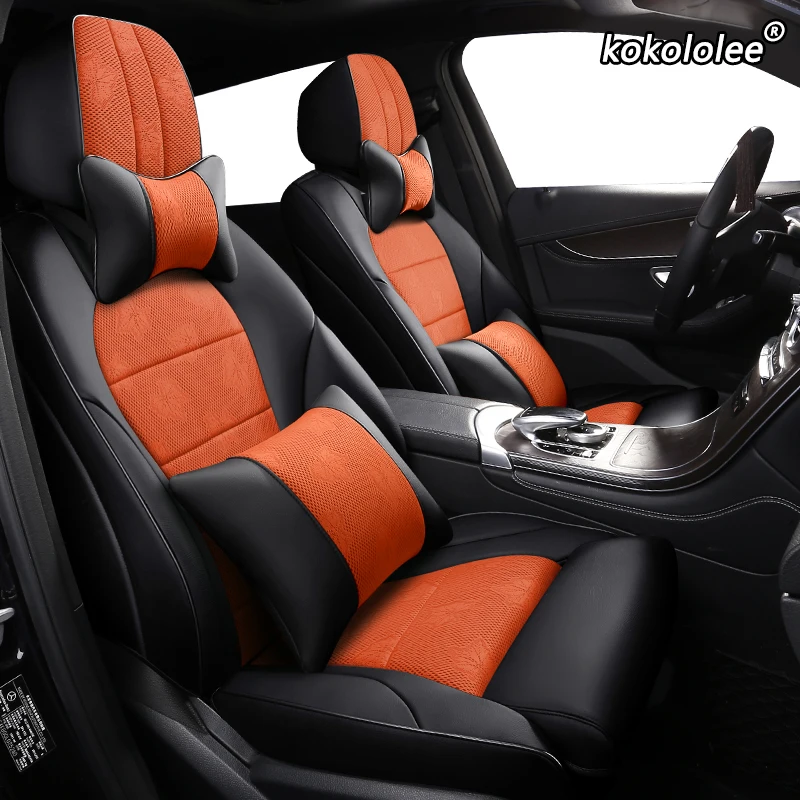 Тканевый чехол на сиденье автомобиля kokololee для Volkswagen Passat Beetle Touareg Tiguan Phaeton EOS Magotan