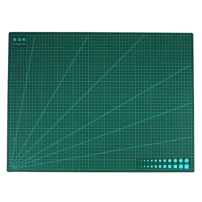 Ceny Mata do cięcia wielokrotnego użytku A2 Patchwork trwała strona A2 maty do rzeźbienia pcv deska do krojenia narzędzia do patchworku o grubości 3mm
