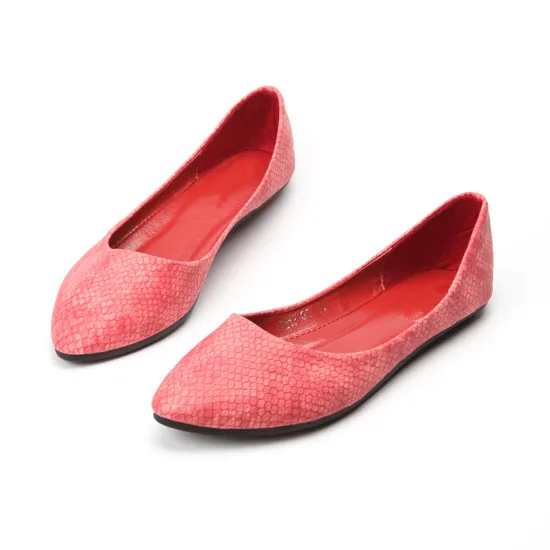 CEYANEAO/Новое поступление; Модные женские лоферы на плоской подошве; сезон весна-осень; женская обувь на плоской подошве; водонепроницаемые мокасины; повседневная обувь; - Цвет: serpentine red