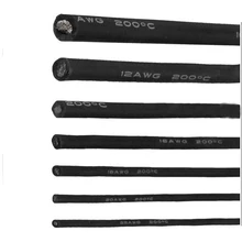 10 м черный силиконовый провод кабель низкое электрическое сопротивление гибкий кабель Высокая надежность соединения 10/12/14/ 16/18/20/22AWG