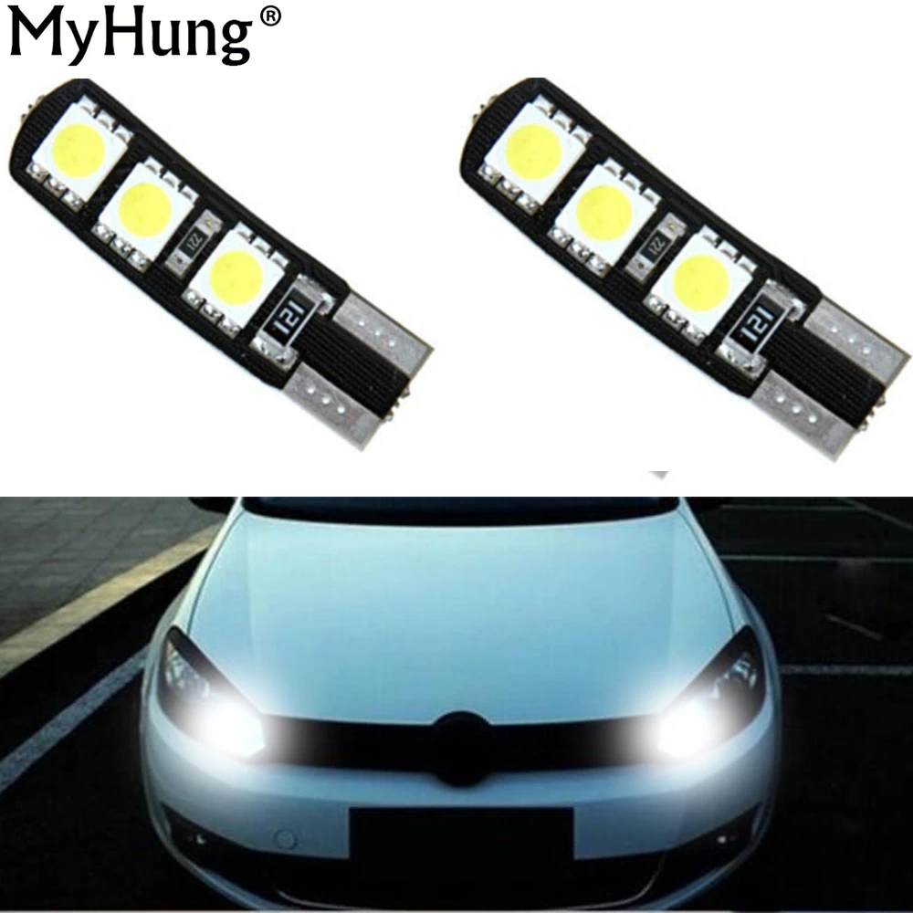 

For Skoda Octavia A5 A7 Car Canbus T10 6SMD LED Width Lamp Light Clearance Lights Auto Accessories 2pcs Per Set Car-Styling