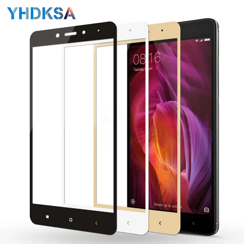

9D Tempered Glass For Xiaomi Redmi Note 4 4X 5 5A Pro Redmi 5 Plus 5A S2 4X Premium Full Cover Screen Protector Glass Film