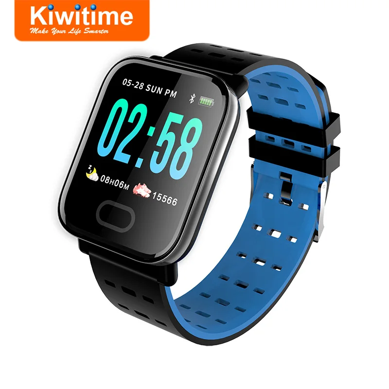 

KB16 Smart Watch Waterproof Blood Pressure Heart Rate Monitor Connected Fitness Bracelet Men Sport Smartwatch for iPhone Android