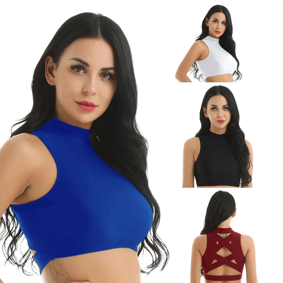 leotard crop top