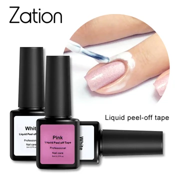 

Zation Nail Gel Polish Peel Off Latex Nails Tape Manicure Skin Care Gel Varnishes Nails Tools Easy Cleaning Acrylic Glue