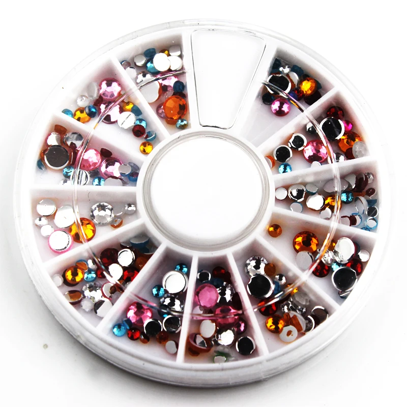 Украшения для дизайна ногтей блестящие украшения 3D Nailart стразы аксессуары Nagels DIY