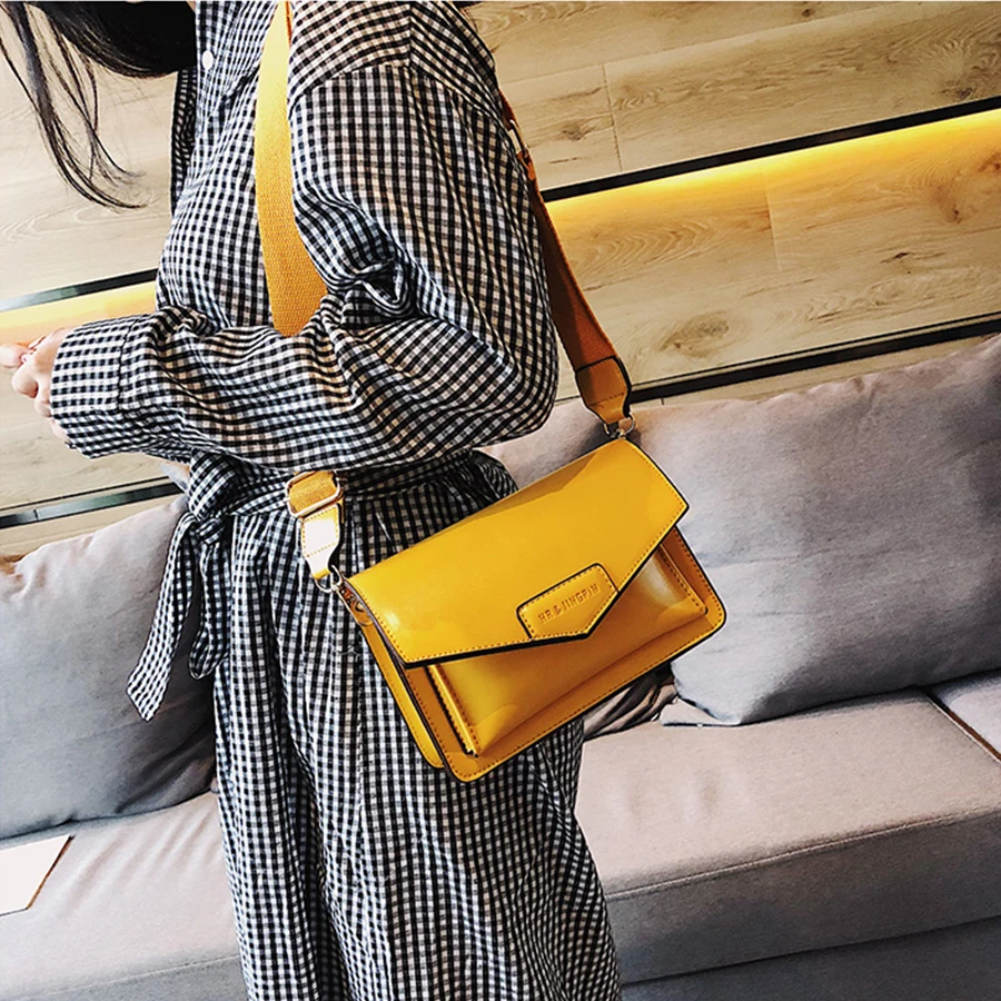 

Casual PU Leather Flap Bags Women Mini Hasp Messenger Bag Purse Single Shoulder Crossbody Bags Ladies Samll Phone Bag Chic Sac