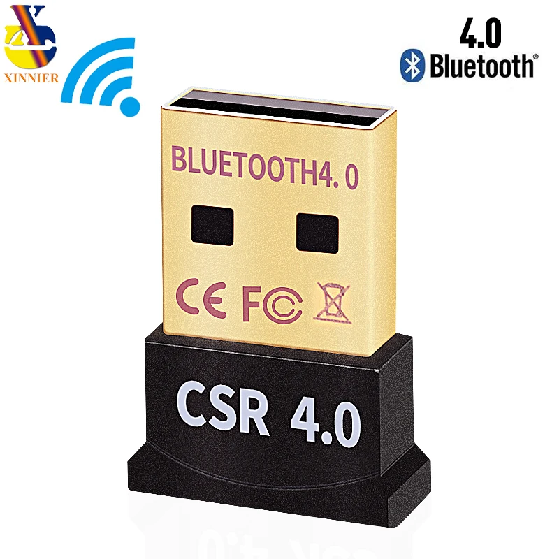 

XINNIER BTA Wireless USB Bluetooth Adapter 4.0 Bluetooth Dongle Music Sound Receiver Adapter Bluetooth Transmitter for Computer