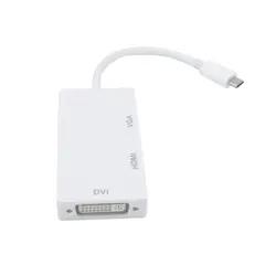 3 In1 Тип usb C мужчин HDMI зарядки конвертер USB 3,1 Тип-C VGA, HDMI, DVI Futural цифровой прямая доставка AUGG17