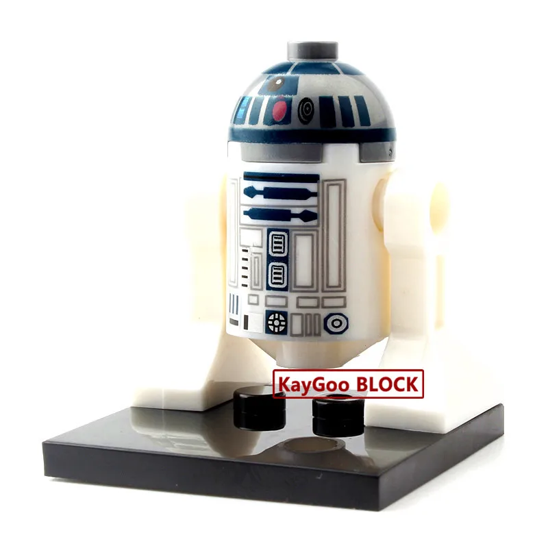 10 блоки из серии &quotЗвездные войны&quot серия космические войны BB8 R2D5 R2D2 R2 D2 робот