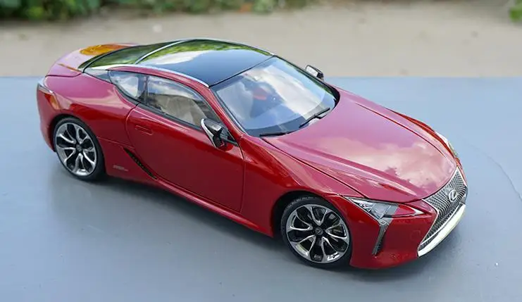 Высокая имитация LEXUS LC500h Коллекция Модель 1:18 Расширенный сплав модель автомобиля, литая металлическая модель игрушечного автомобиля