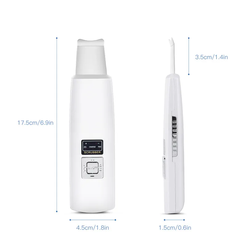 Purificador da Pele Cuidados com a Pele Ckeyin Ultra-sônico Rosto Massageador Máquina Facial Removedor Poros Limpador Clareamento Levantamento Beleza Dispositivo 47 14 Beleza e saúde