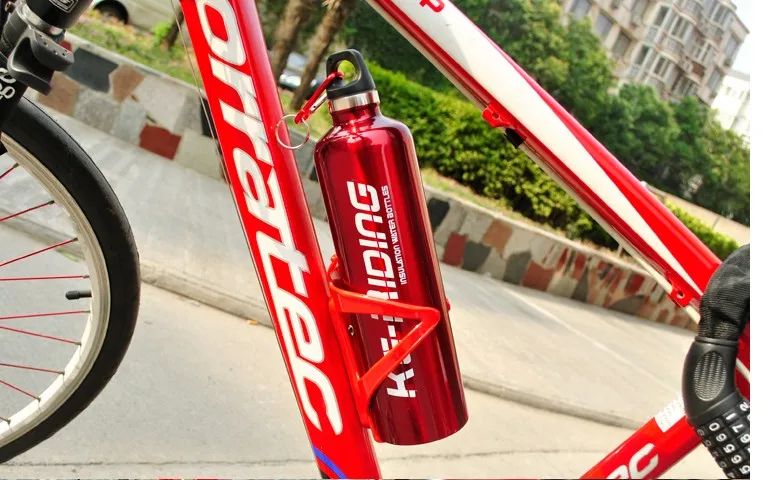 Coolchange велосипедная бутылка для воды на открытом воздухе портативная большая емкость из нержавеющей стали MTB Дорожная бутылка для воды велосипед Велоспорт оборудование