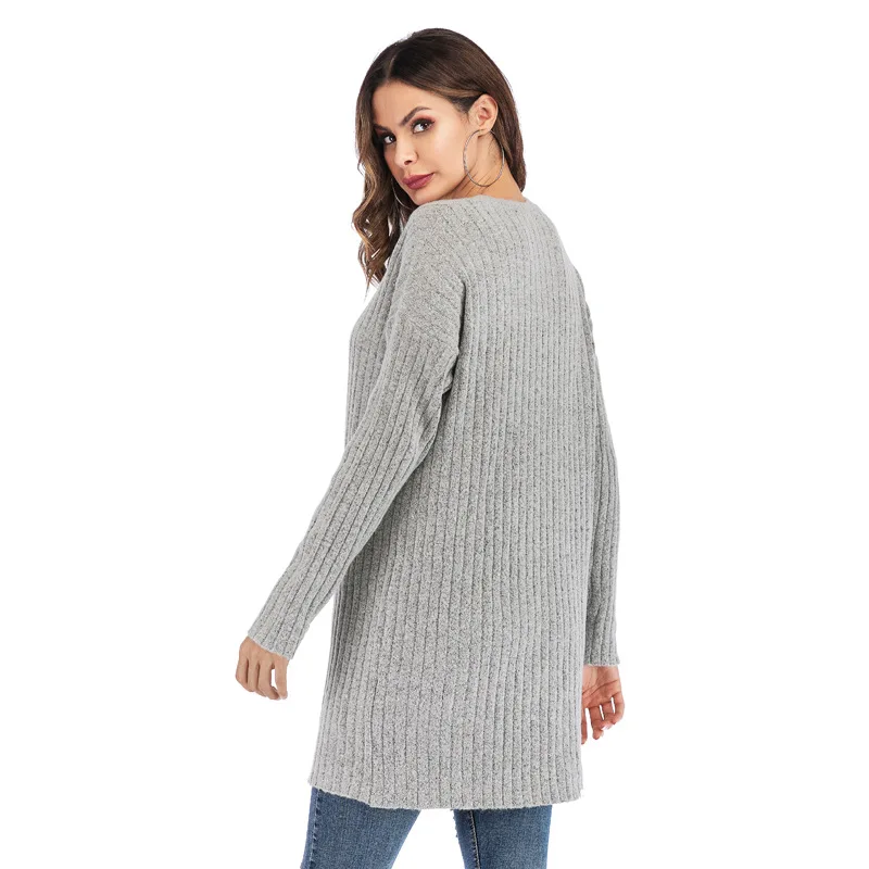 Long Cardigan Women 2018 Spring Autumn Women Fashion Sweater Long Sleeve Tricot Cardigan Jacket Winter Tops Suit Female Clothing