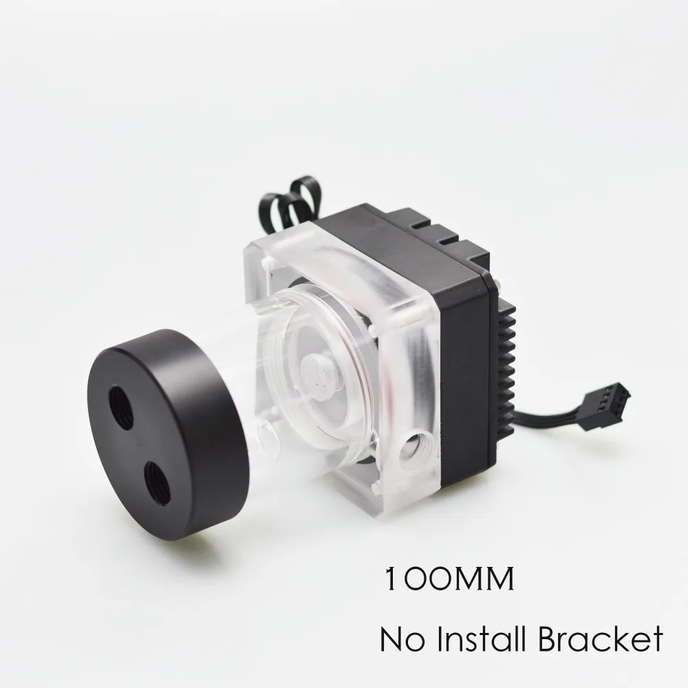 Buy 6W Silent Pump Water Cooled Tank Integrated PWM PUMP Speed Adjusting combo reservoir 12v 0.5A small 4pin port