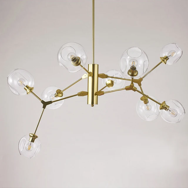 American European Hanging Light Lindsey Black Gold Tree Droplight American European Hanging Light Lindsey Black Gold Tree Droplight Clic Vintage Modern Industry Loft Chandelier