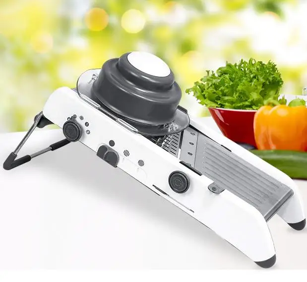 

Mandoline Slicer Manual Vegetable Cutter Professional Grater With Adjustable 304 Stainless Steel Blades Vegetable Kitchen Tool