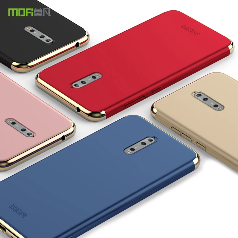 MOFi для Nokia 8 Чехлы 5 3 дюймов роскошный защитный чехол в 1 Жесткий ПК Гибридный 9