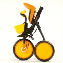 Детский велосипед, игрушки для верховой езды, портативный складной трехколесный велосипед