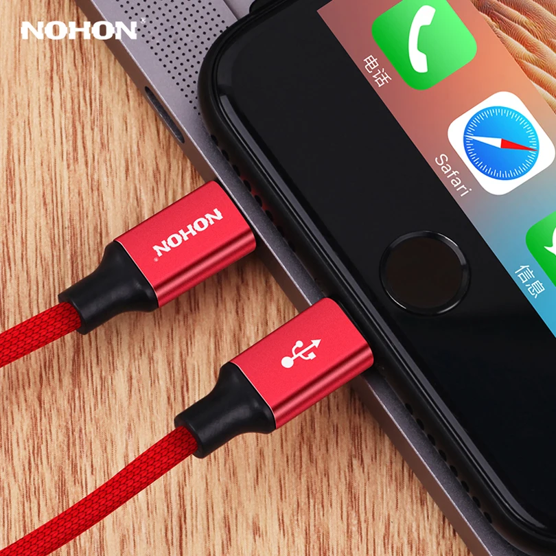 Кабель Nohon Type C для Lightning iPhone X 8 Plus P|Кабели мобильных телефонов| |
