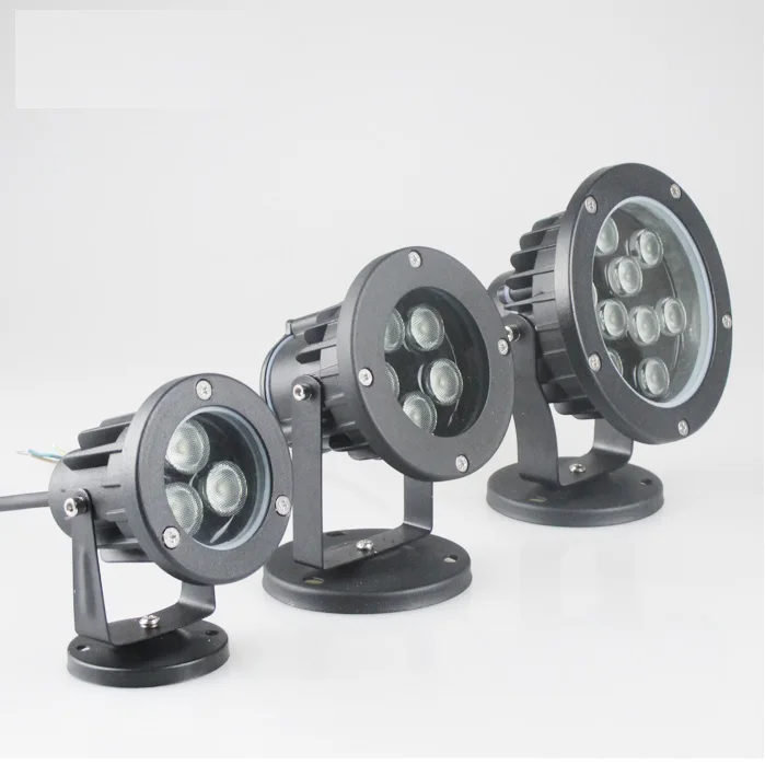 AC90 260V 5W Warm White LED Outdoor Spotlight in LED Outdoor Wall