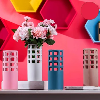 

Modern Medium Temperature Porcelain Hydroponic Ceramic Flower Vase Home Jewelry Creative Desktop Arrangement Home Decor
