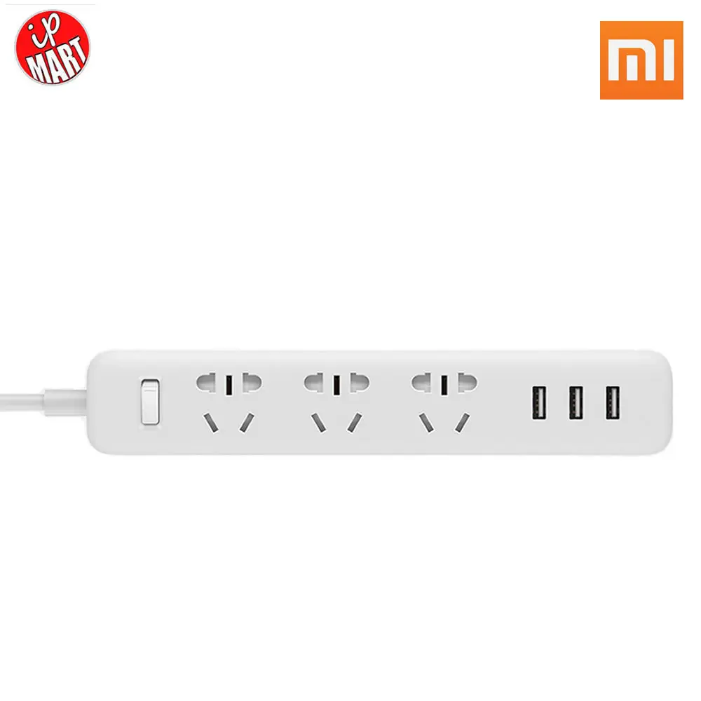 Оригинал Xiaomi Розетка Удлинитель USB 3 Удлинитель Розетка с Разъем АС Стандартный Разъем