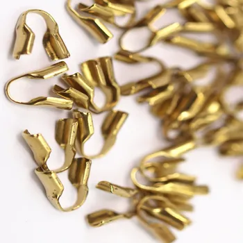 

50Pc. Raw Brass Snake Chain Parts connector..sz3mm.. yL020