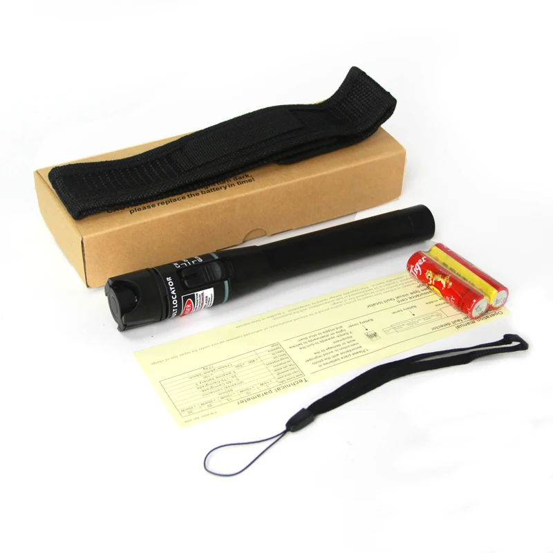 Visual Fault Locator 30mW Red Laser Light Fiber Optic Cable Tester Meter for CATV Telecommunication Engineering 4