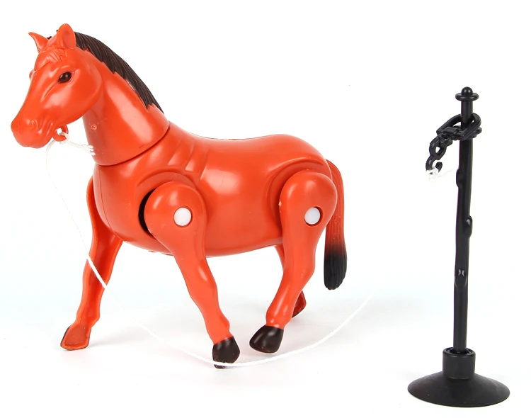 Toy Ponies Electric Circle Horse Zebra Electric Around Pile To The