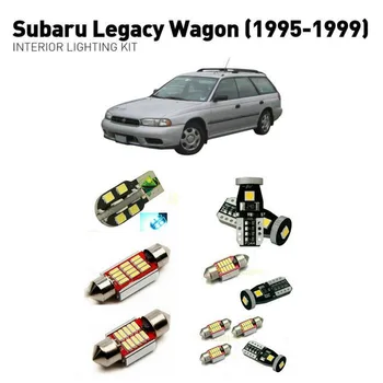 

Led interior lights For Subaru legacy wagon 1995-1999 11pc Led Lights For Cars lighting kit automotive bulbs Canbus