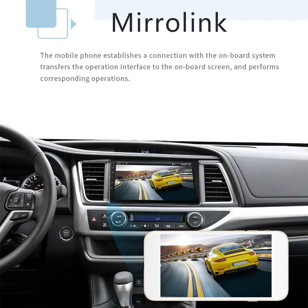  9'' Android 9.0 PX6 8 core 2Din Car Multimedia Player GPS Radio Video 4+32G bluetooth Mirror Link C
