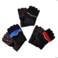 Breathable Anti Slip Weight Lifting Gloves Fitness Gloves for Gym Barbell Dumbbell Bodybuilding Guantes Luva academi