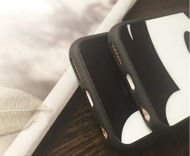 Зеркальный чехол для iPhone 6 6S Plus 6s plus 5 блестящий с Микки Минни Дональд ТПУ