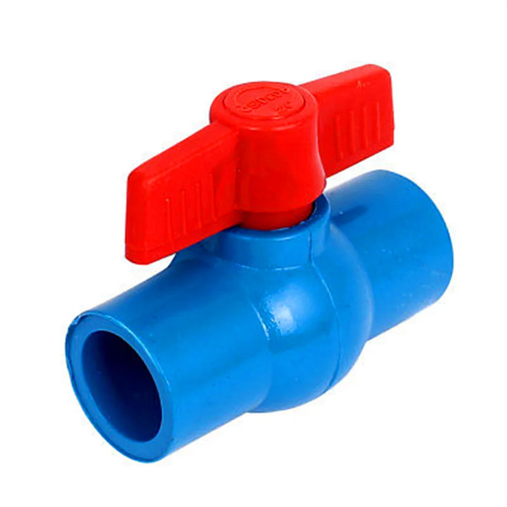 25mm bleu mdpe eau tuyau robinet arrêt robinet tap water interrupteur principal ball type 