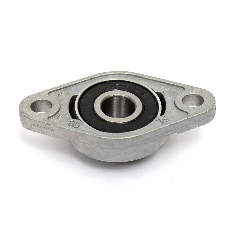 DIY CNC parts 8mm Bearing Zinc Alloy Miniature Bearing Pedestal KFL08