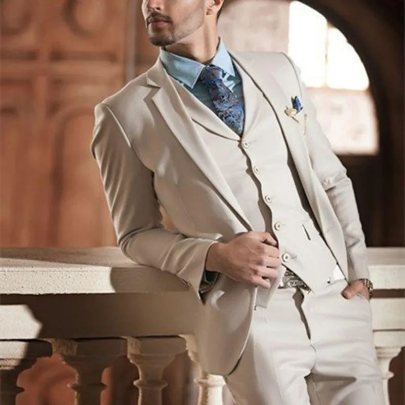 mens ivory wedding tuxedos