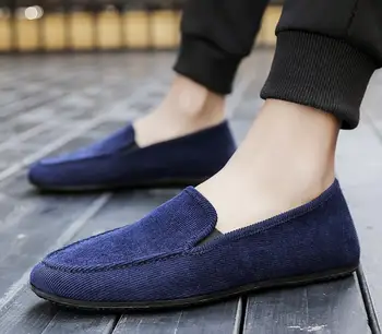 

Man Shoes Walking Casual Male Men sapato masculino Bottom Canvas Driving Moccasin Loafers Flat Shoes espadrilles men zapatillas