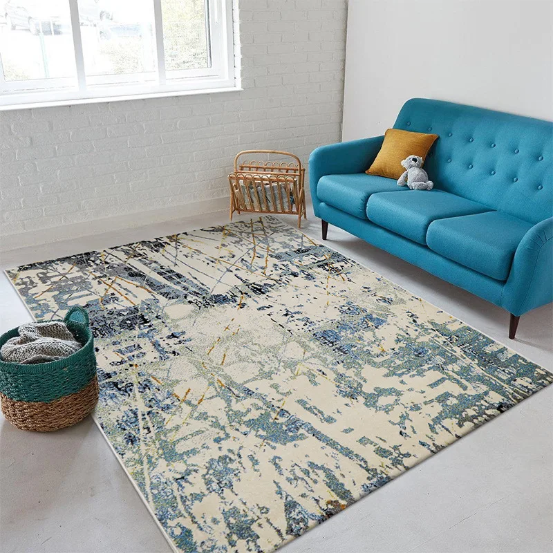 Villa Abstract Carpet Living Room Soft Coffee Table Rug ...