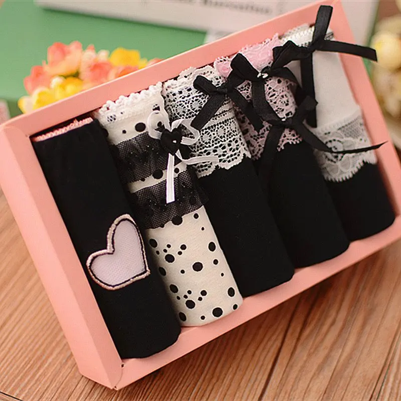 Buy Women Briefs Panties Gift Box Combination Cotton
