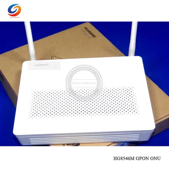 

Wholesale 10pcs Original HW HG8546M GPON ONU ONT With 4* ports+ 1*phone port + wifi,English version+EU adapter, Free Shipping
