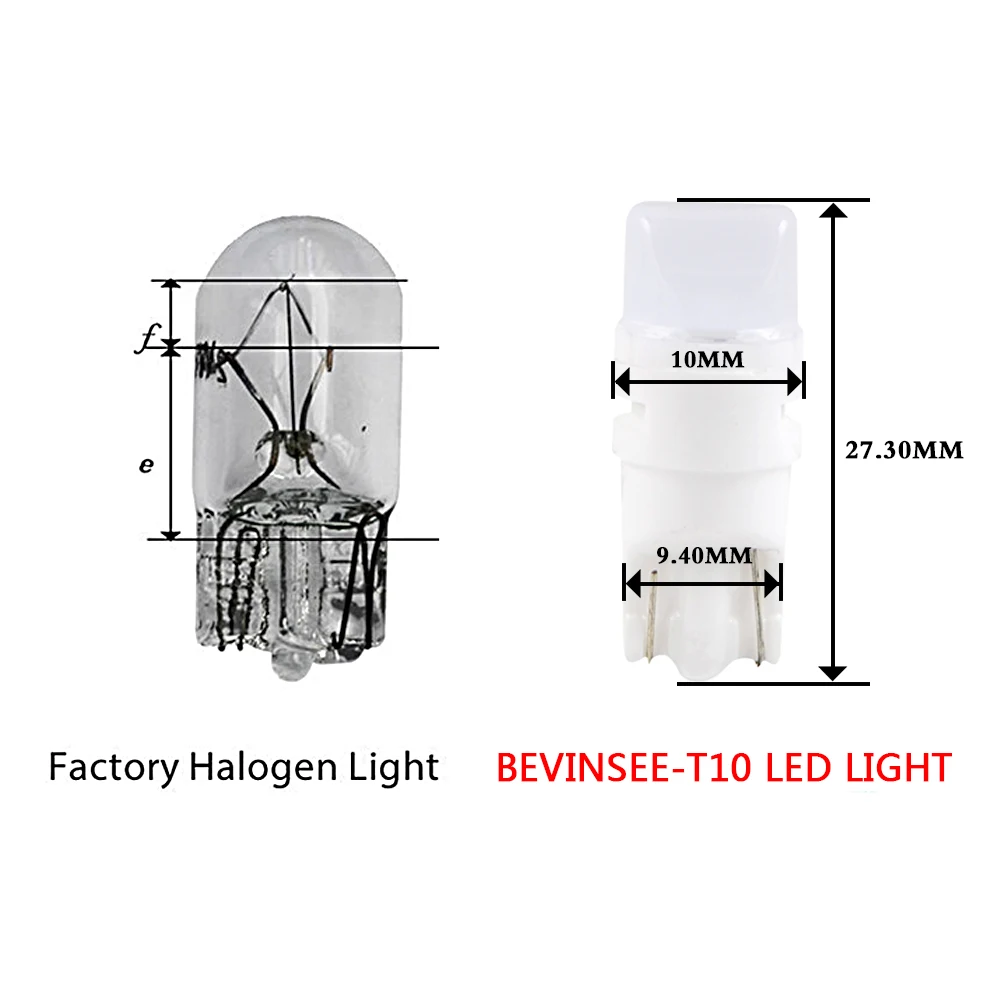 T10 194 W5W 168 2835-SMD номерного знака светильник лампочка для Harley Davidson VRSCA V-стержень Street Glide Trike Softail FLSTN FLRT VRSCAW