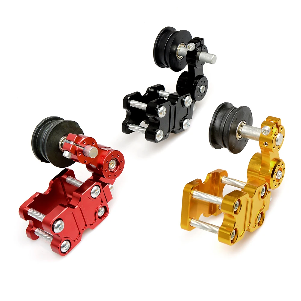 Universal CNC motorcycle chain tensioner sprocket/pulley/chainsaw For yamaha XJR 1300/racer fj09 FJ-09 tracer tdm 900 MT-01