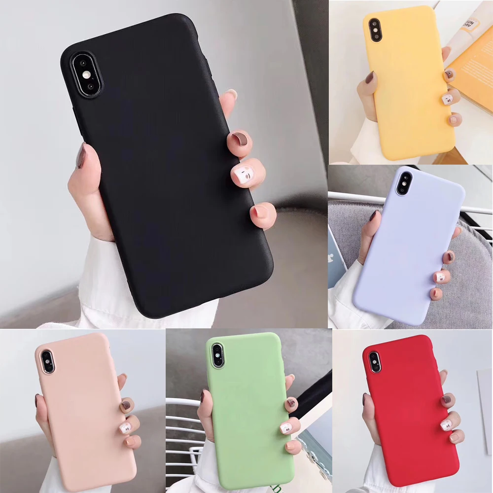 

Liquid Case for Samsung GALAXY S8 S9 S10 Plus S10E Lite Note 8 9 Phone Case Candy Color Ultra Thin Baby Skin Soft Silicone Cover