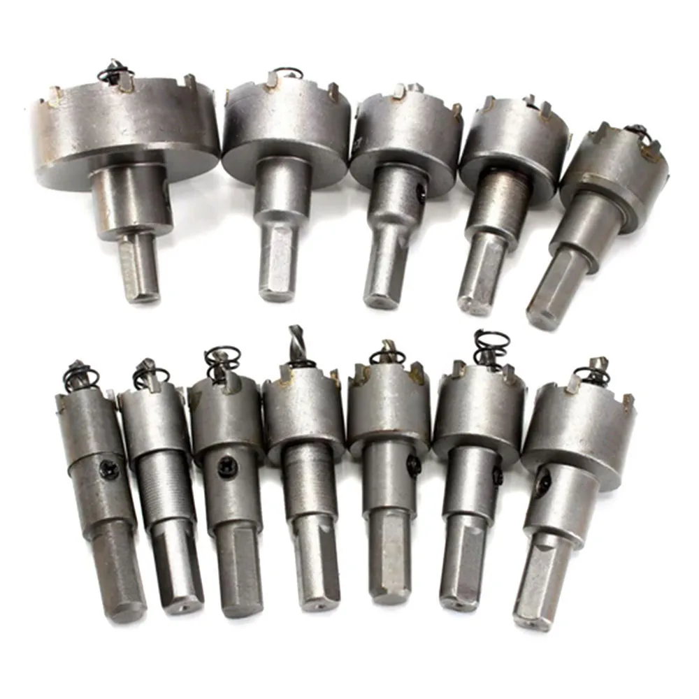 

12pcs Dropship Hole Saw Cutter Kit Drill Bit Set Stainless Steel Hole Opener Glass Hole Saw Cutter Tools