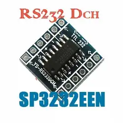 YS-RS232DCH RS232 к ttl SP3232EEN двухканальный Поддержка 3,3 V 5 V