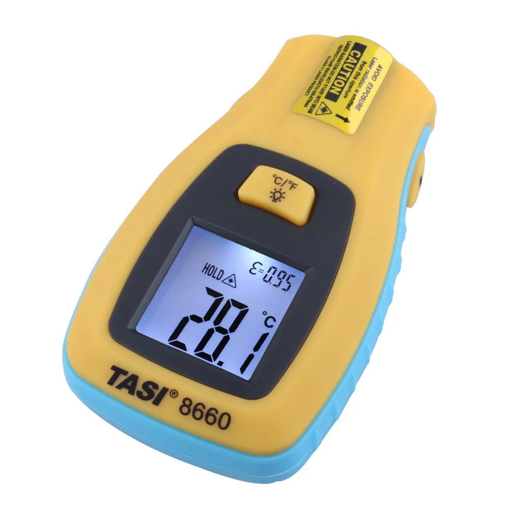 

Pocket Digital Infrared Laser Thermometer LCD display Range -50 to 330 Degree Celsius Easy Operation IR Thermometer TASI-8660