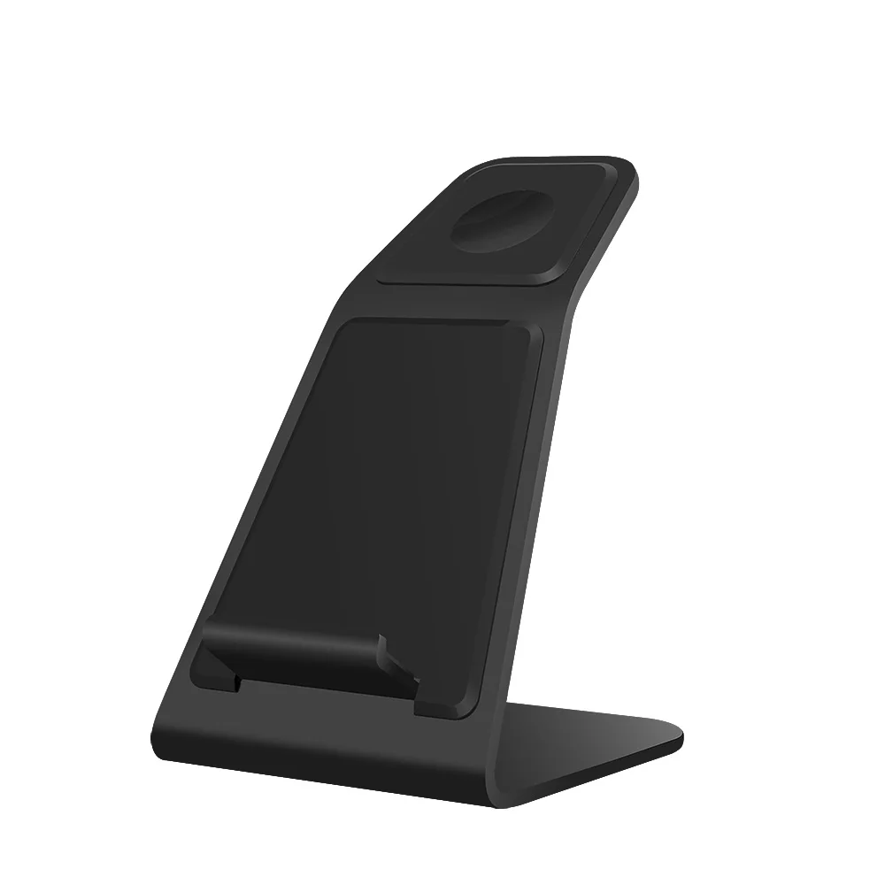 charger Быстро Qi Беспроводной Зарядное устройство для iPhone 8 X XS Max XR Беспроводной Зарядка держатель для Apple Watch, версии 3, 2 для Samsang S9 S8 Note 9 8 - Тип штекера: charger